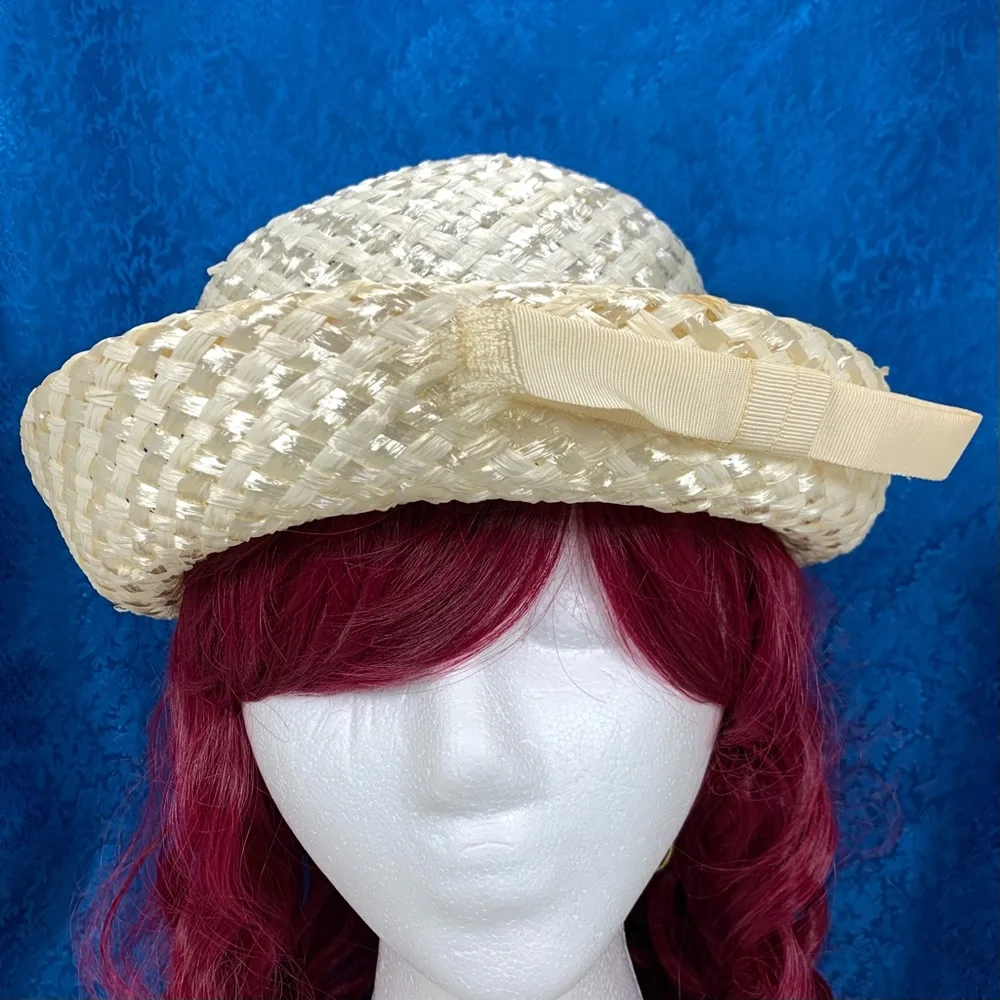 Vintage Union Label Ladies Spring Summer Hat